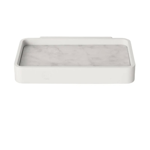 Audo Copenhagen Shower Tray White Marble Carrara